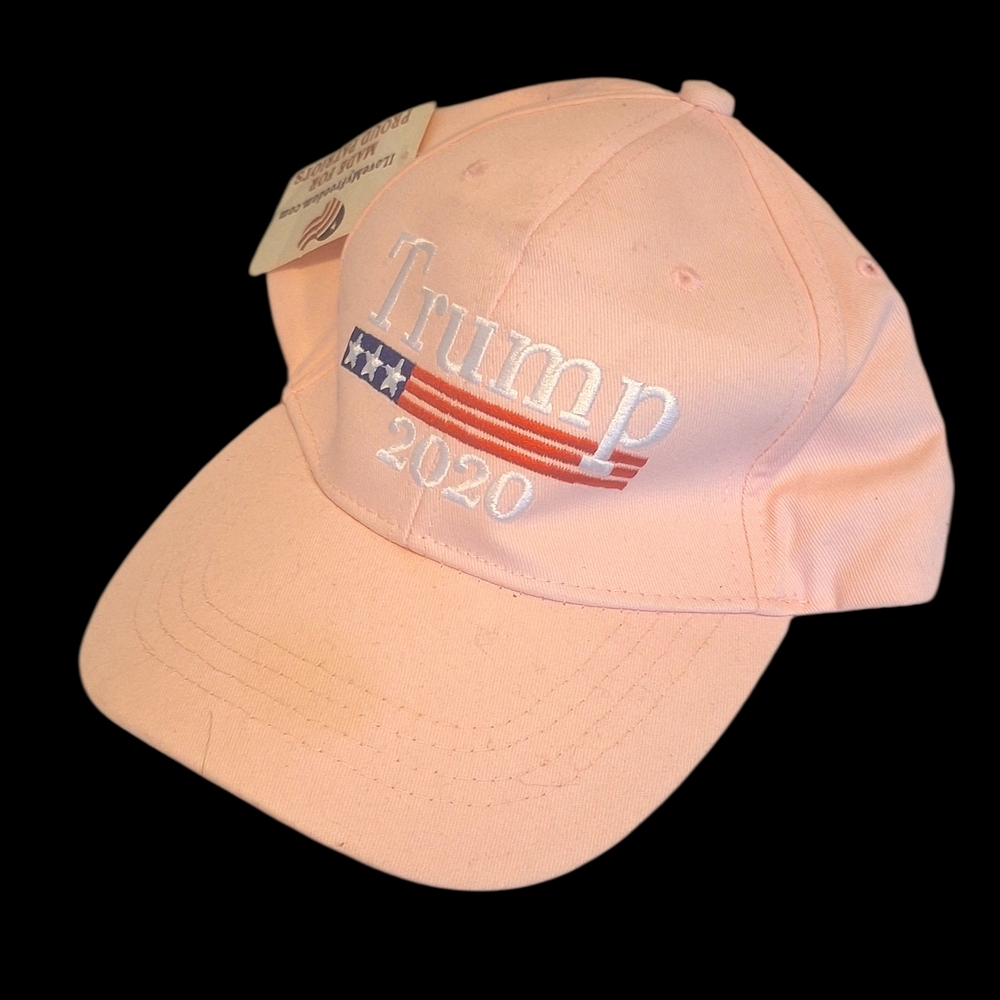 Pink Embroidered Cap